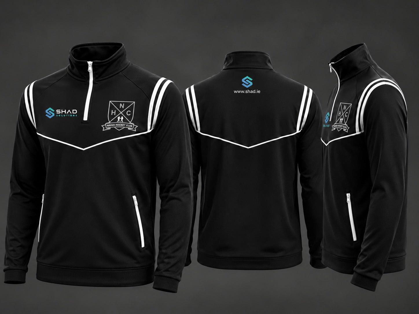 PRE-ORDER Navan Hockey Club Half Zip Senior