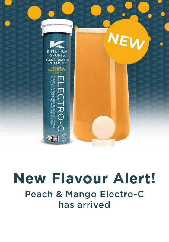 Kinetica Electrolytes, Peach & Mango Fizz, 15 tablets