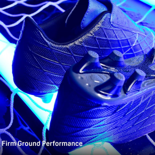 Precision Matrix Junior Football Boots FG Blue/Black/Silver