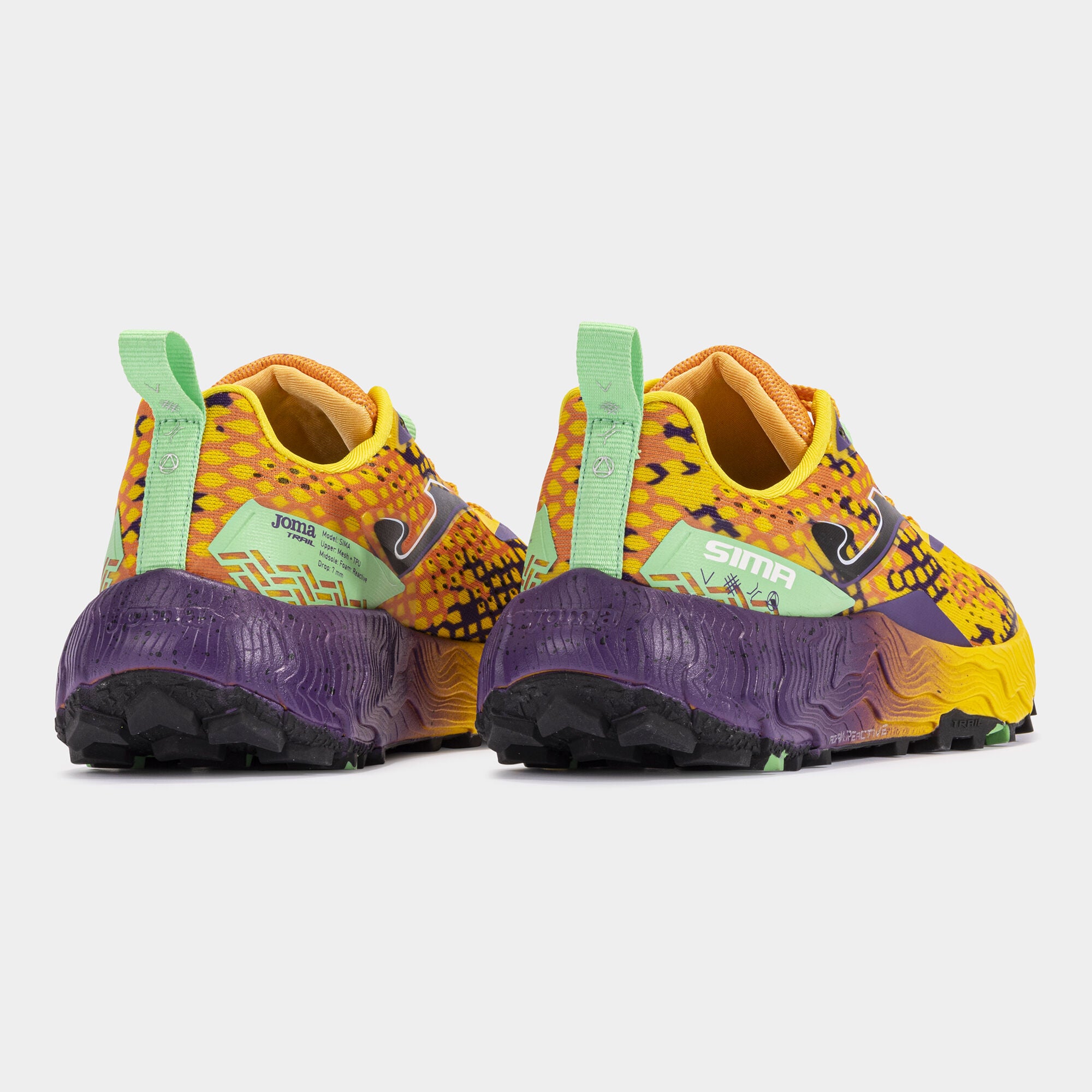 Joma Sima 2428 Orange/Purple Trail Shoe Ladies Fit