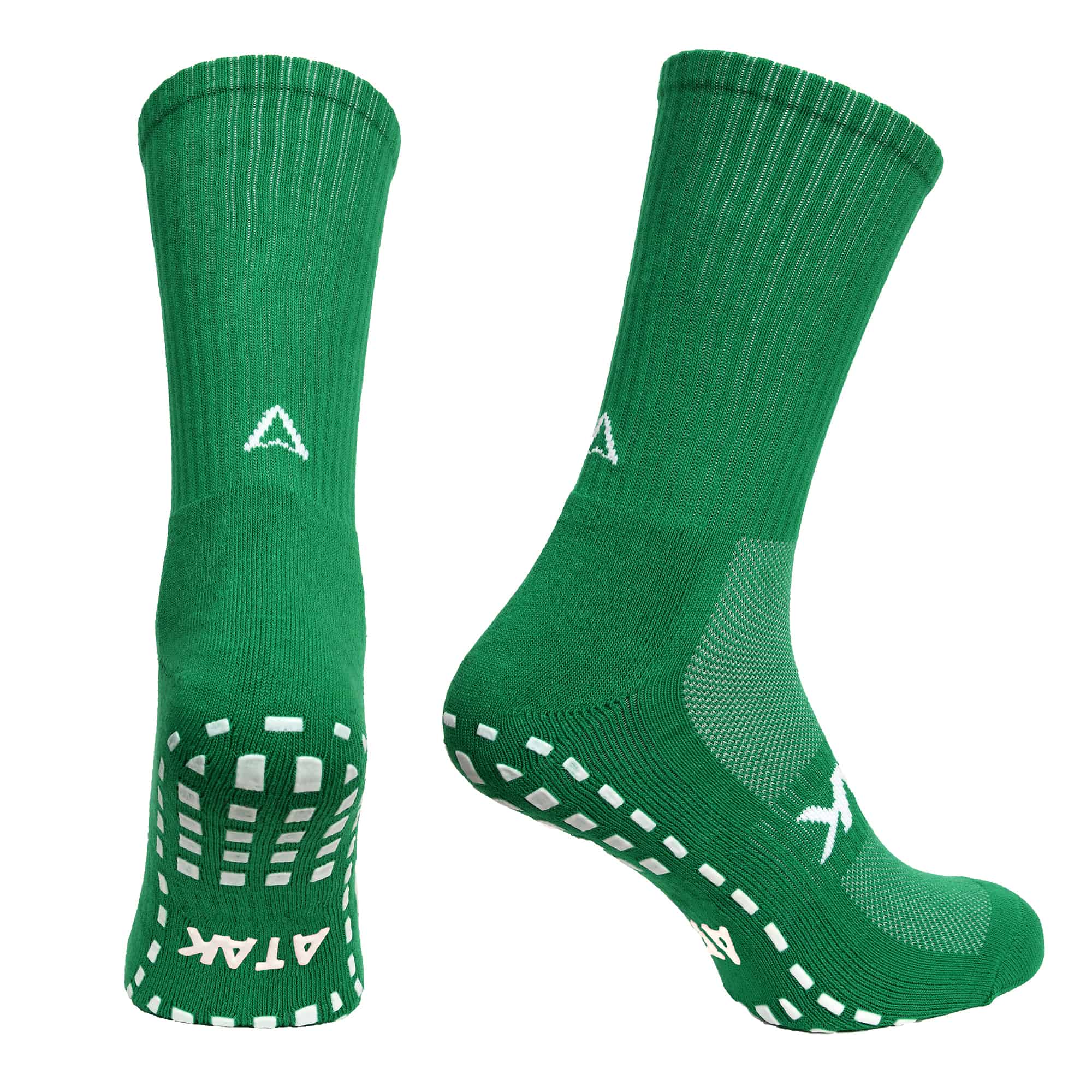 Atak Grip Socks Mid-Leg Green