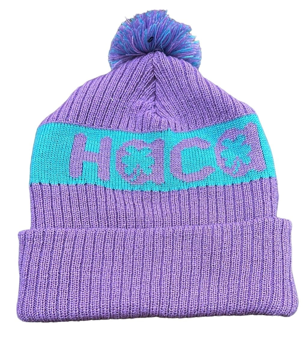 Haca Beanie Lilac/Turquoise