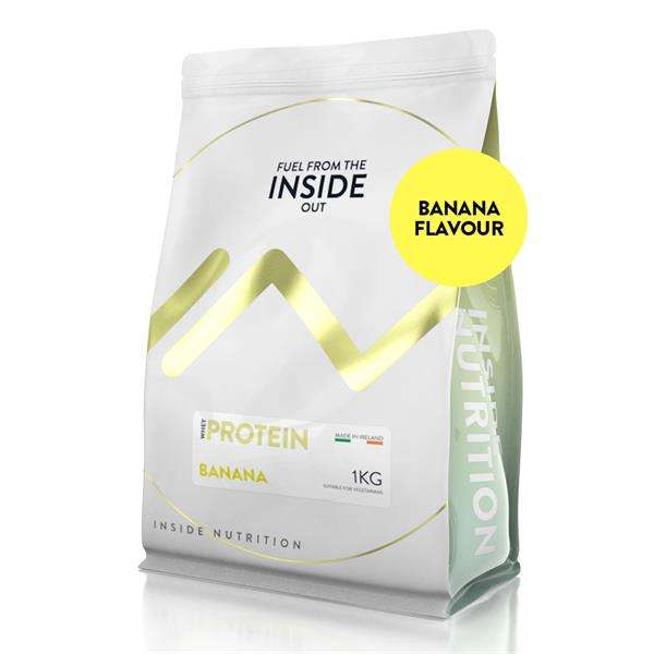 Inside Nutrition Whey Protein, 1kg, Banana