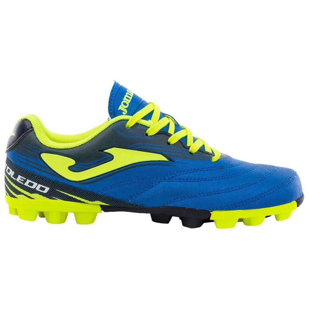 Joma Toledo 2204 Football Boot Royal/Lemon Junior