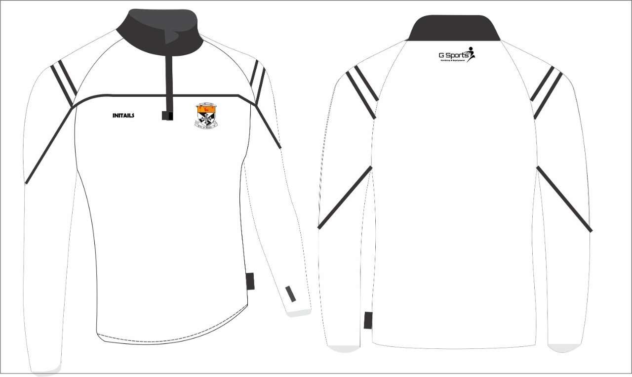 GSports Fully Customised Half Zip Training Top