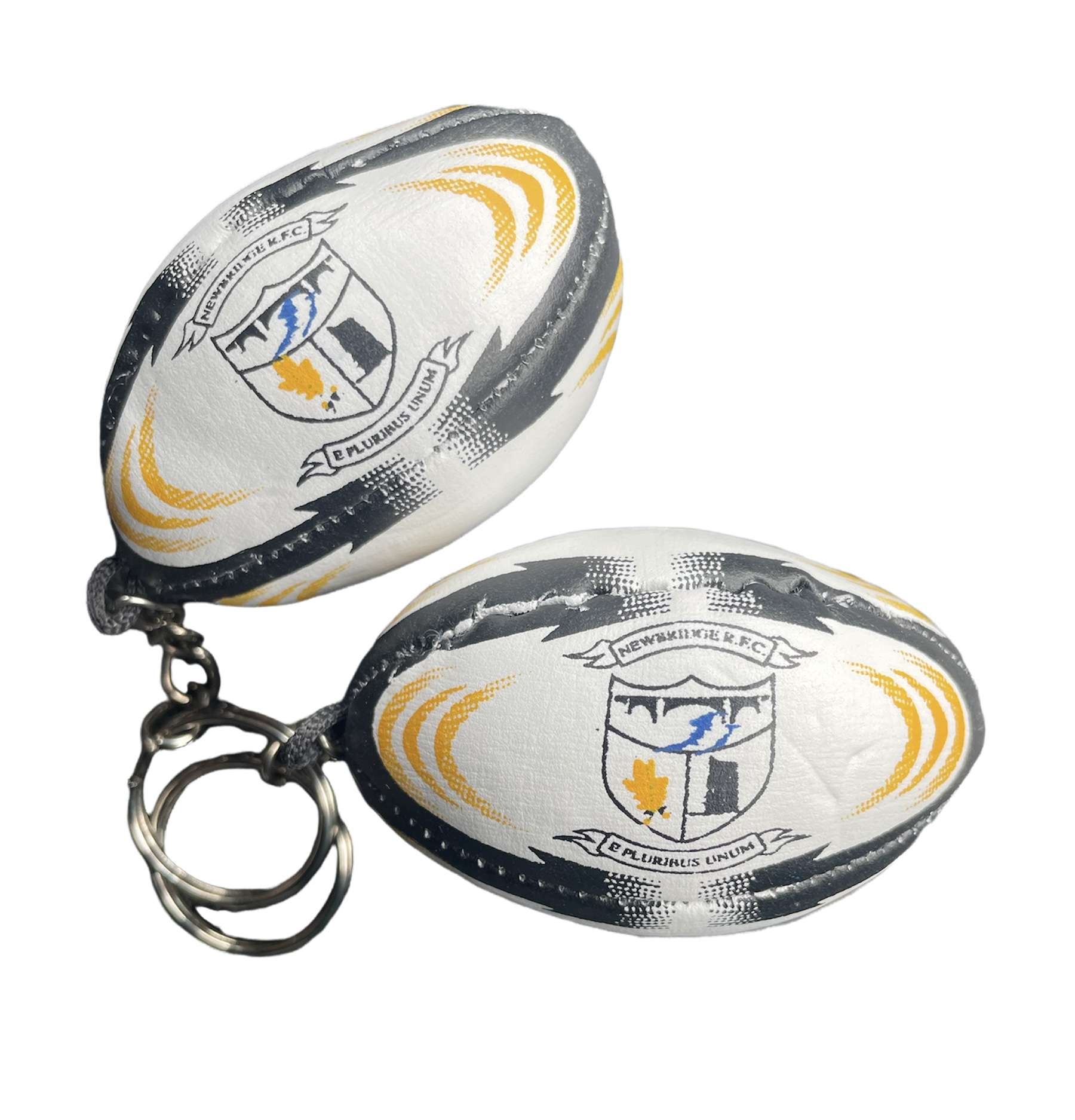 Newbridge RFC Rugby Ball Key Ring