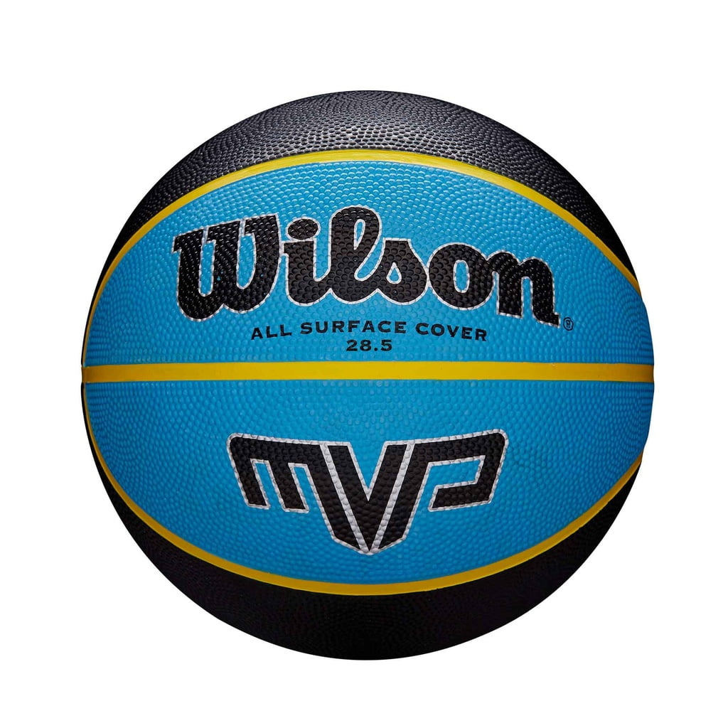 Wilson MVP Basketball Black/Blue Size 7