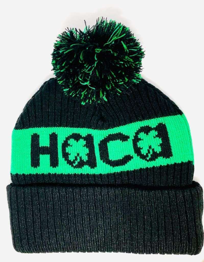 Haca Beanie Black/Green