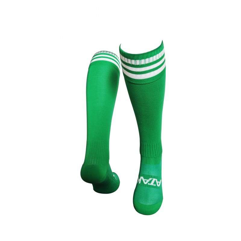 Atak Full Length Sock Green/White
