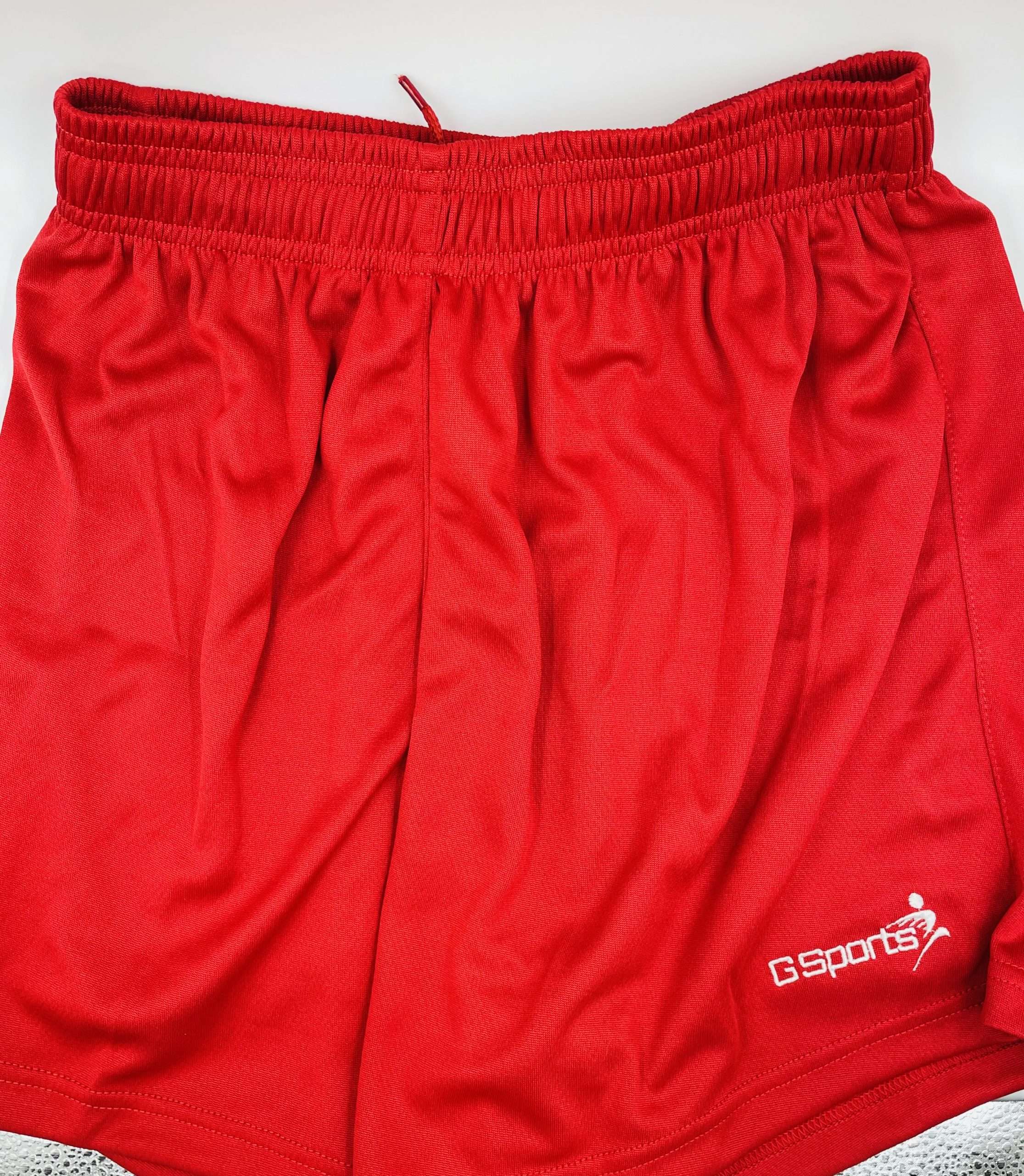 G Sports Soccer Shorts Red