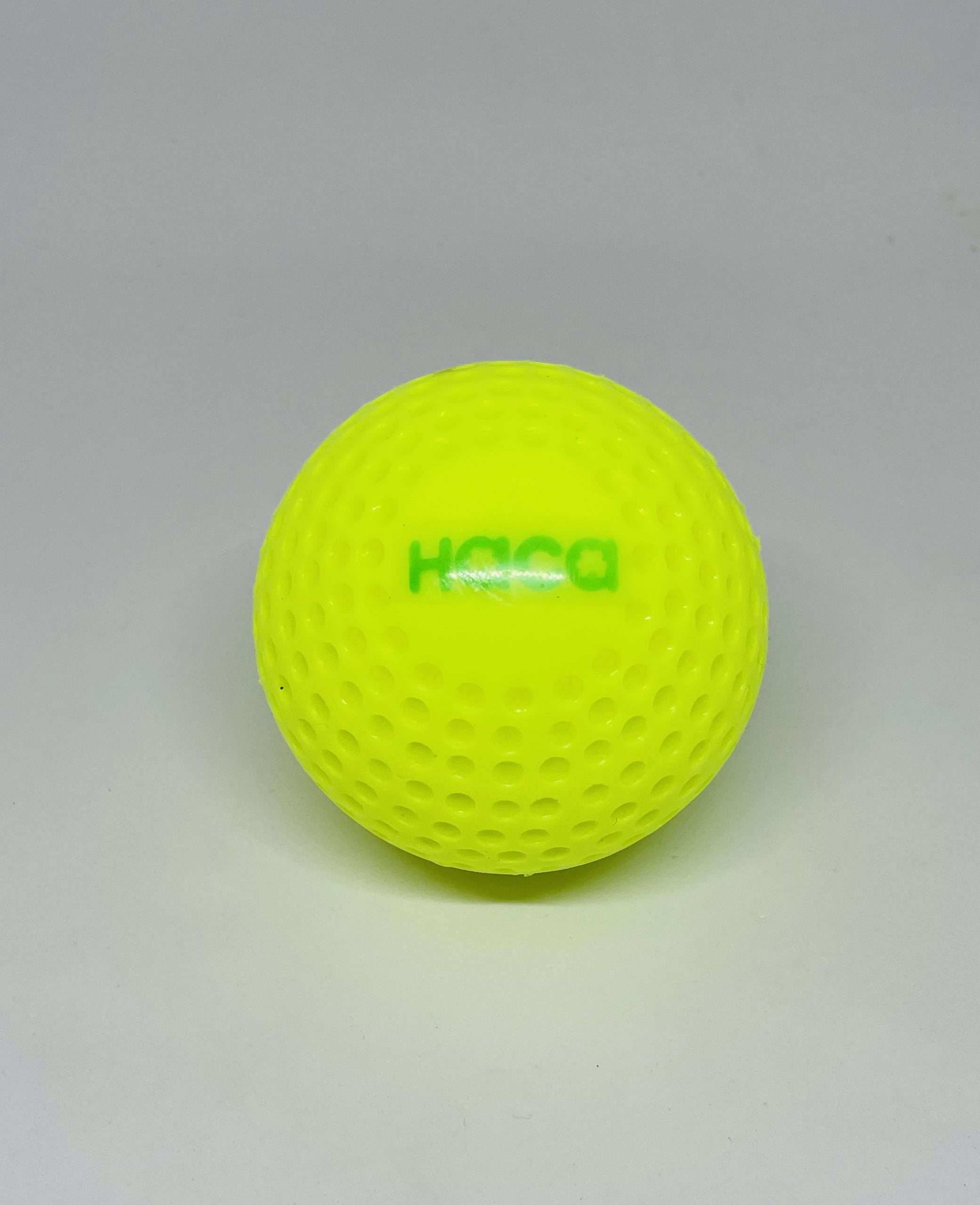 Haca Practice Dimple Hockey Ball Yellow