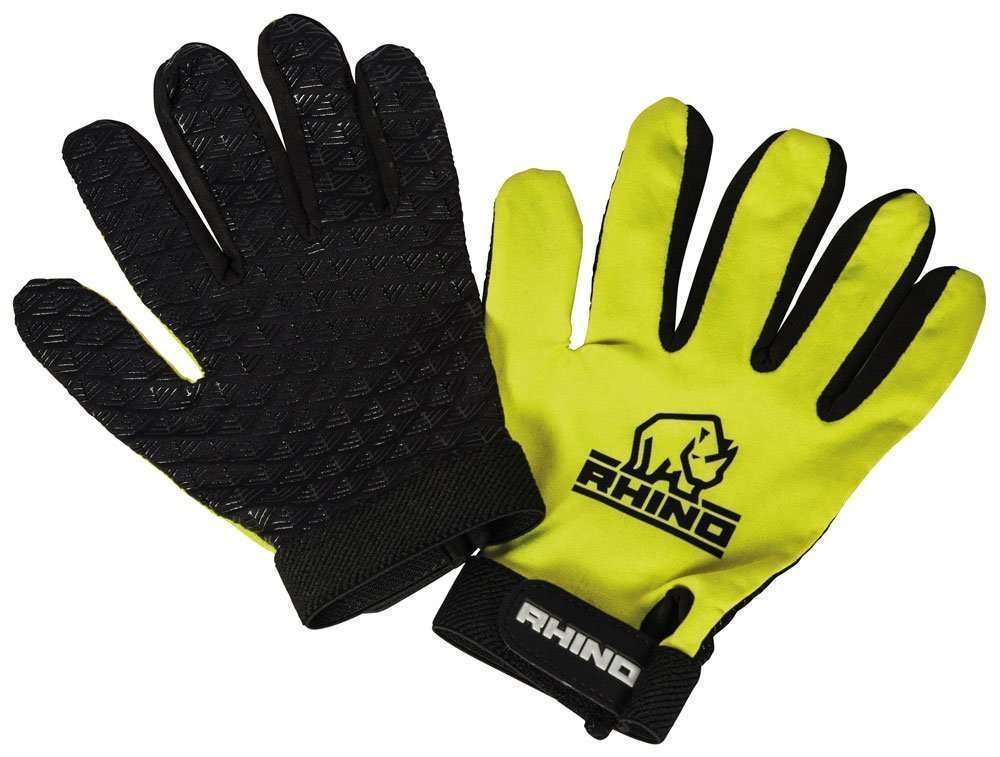 Rhino Full Finger Gloves Yellow