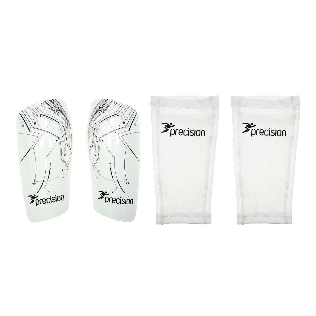 Precision Pro Matrix Shinguards White