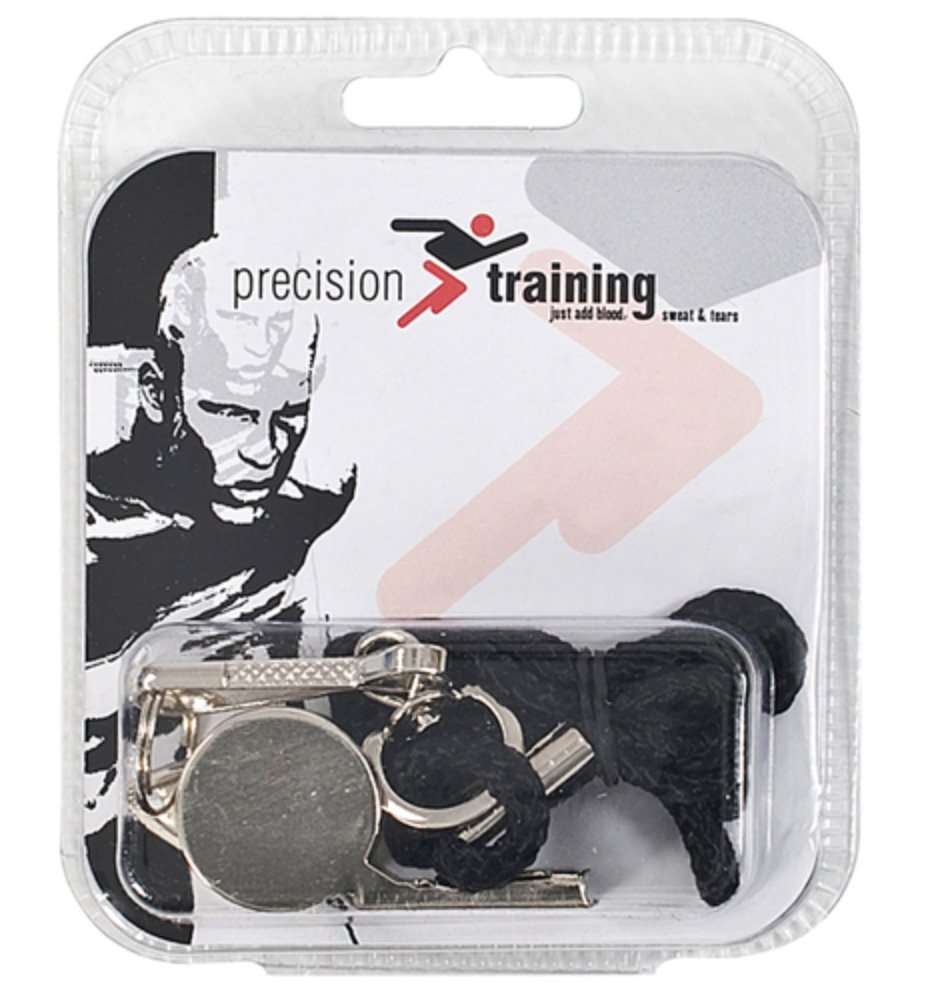 Precision Metal Whistle and Lanyard