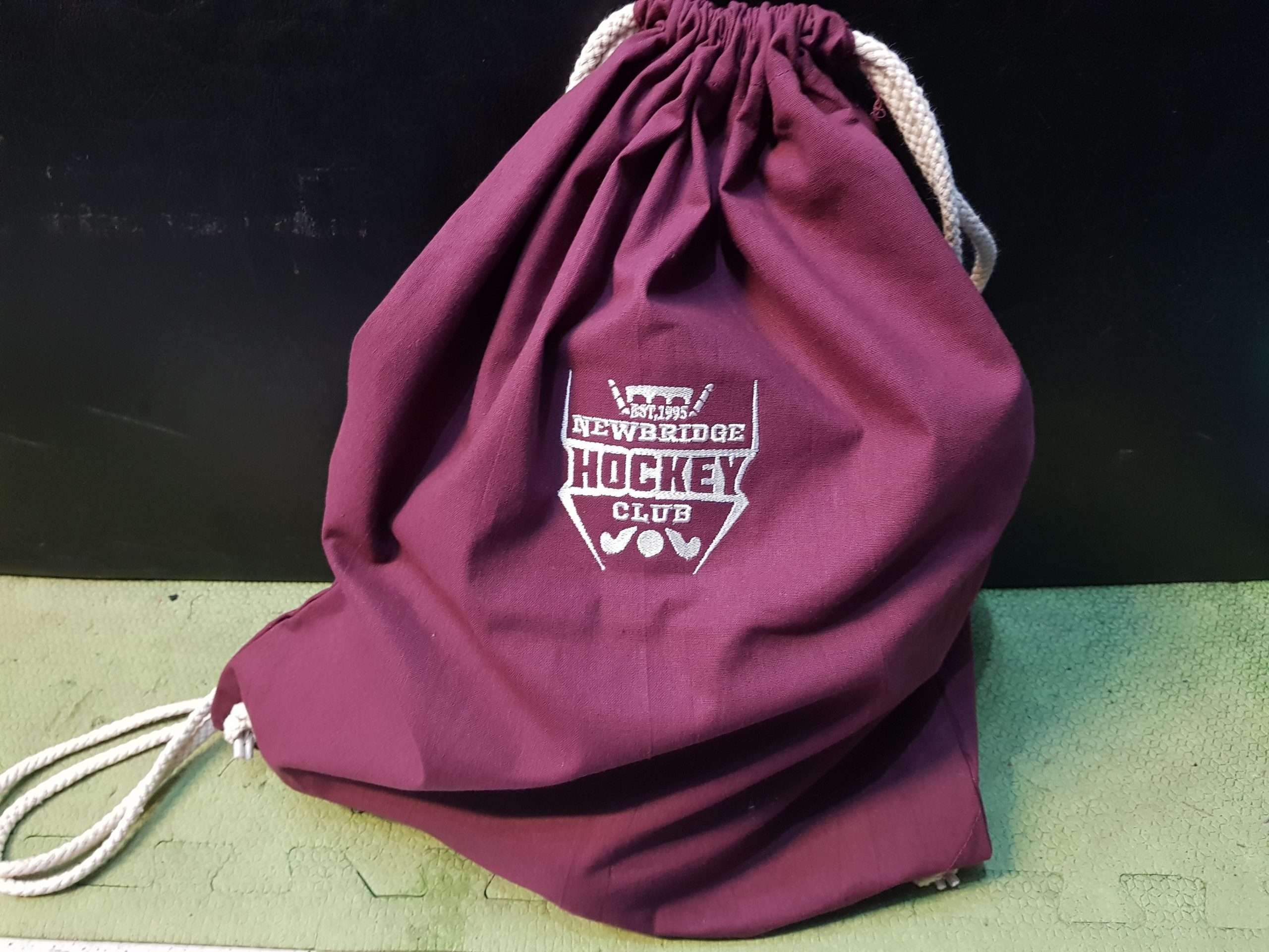 Newbridge Hockey Drawstring Bag