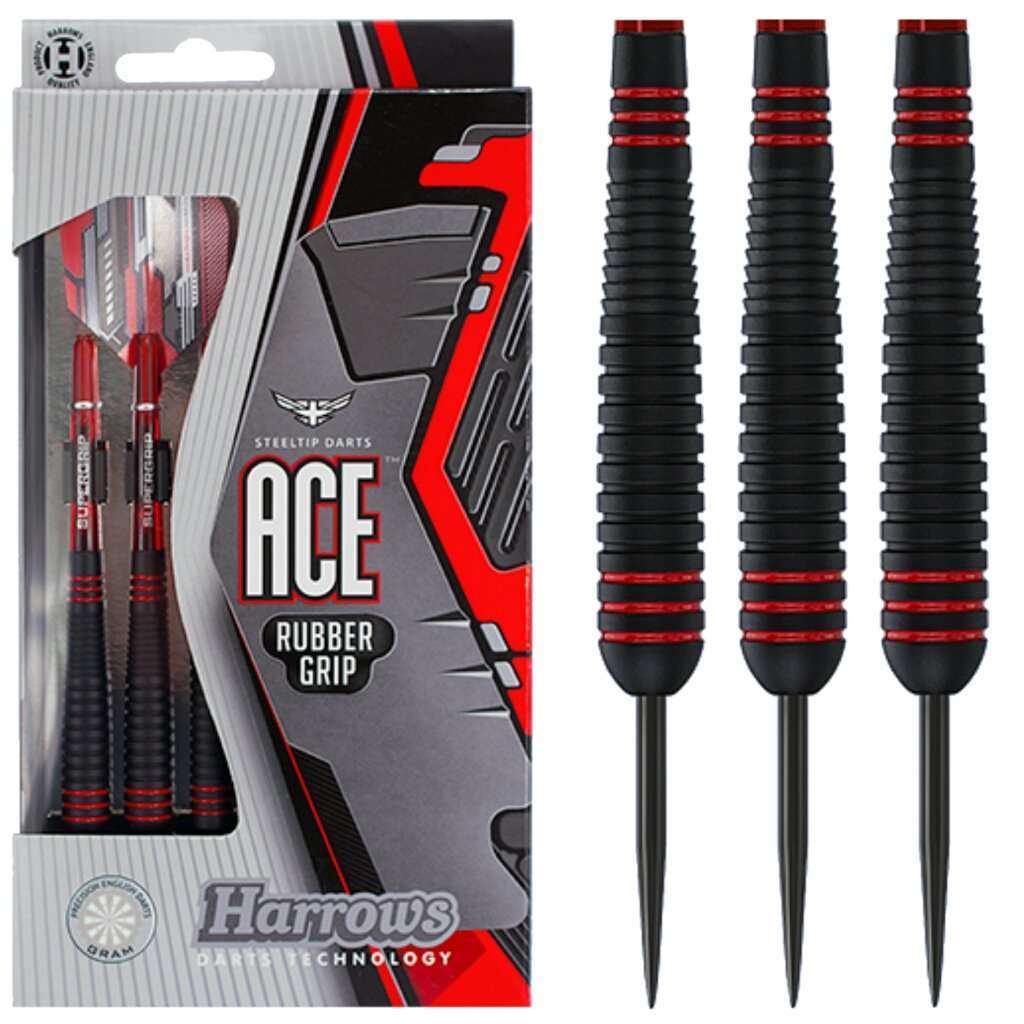 Harrows Ace Rubber Coated Brass Darts