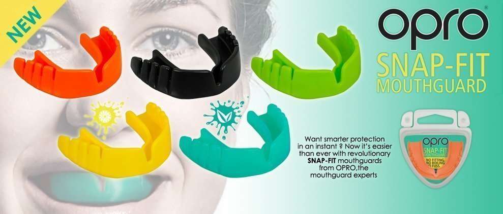 Opro Snapfit Mouthguard Senior