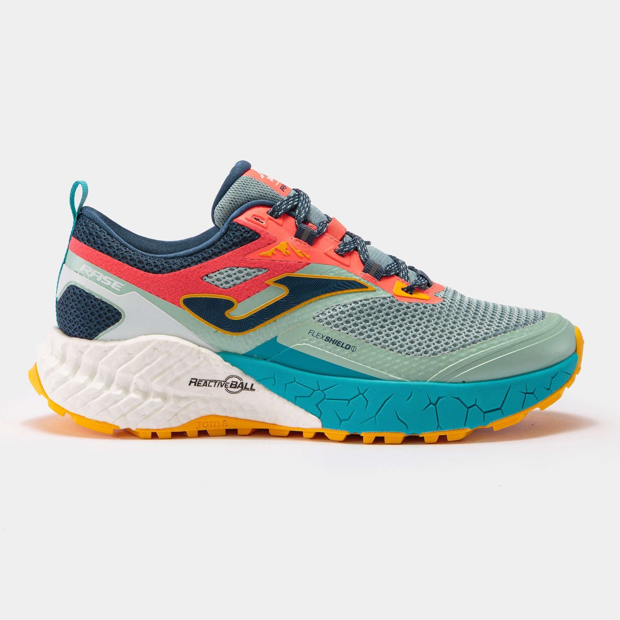 Joma Rase 2112 Trail Shoe Grey/Red Mens